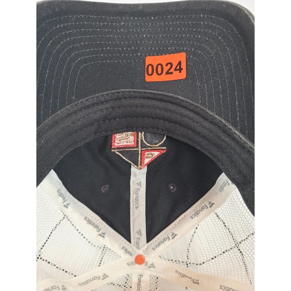 Fanatics Pro Line San Francisco 49ers Trucker Hat‎ Mens Black White Football NFL